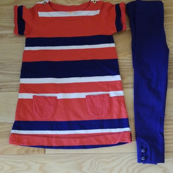 girls gymporee dress and matching leggings - Picture 2 of 5